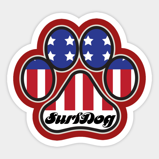 Surf American Style Sticker by surfdog